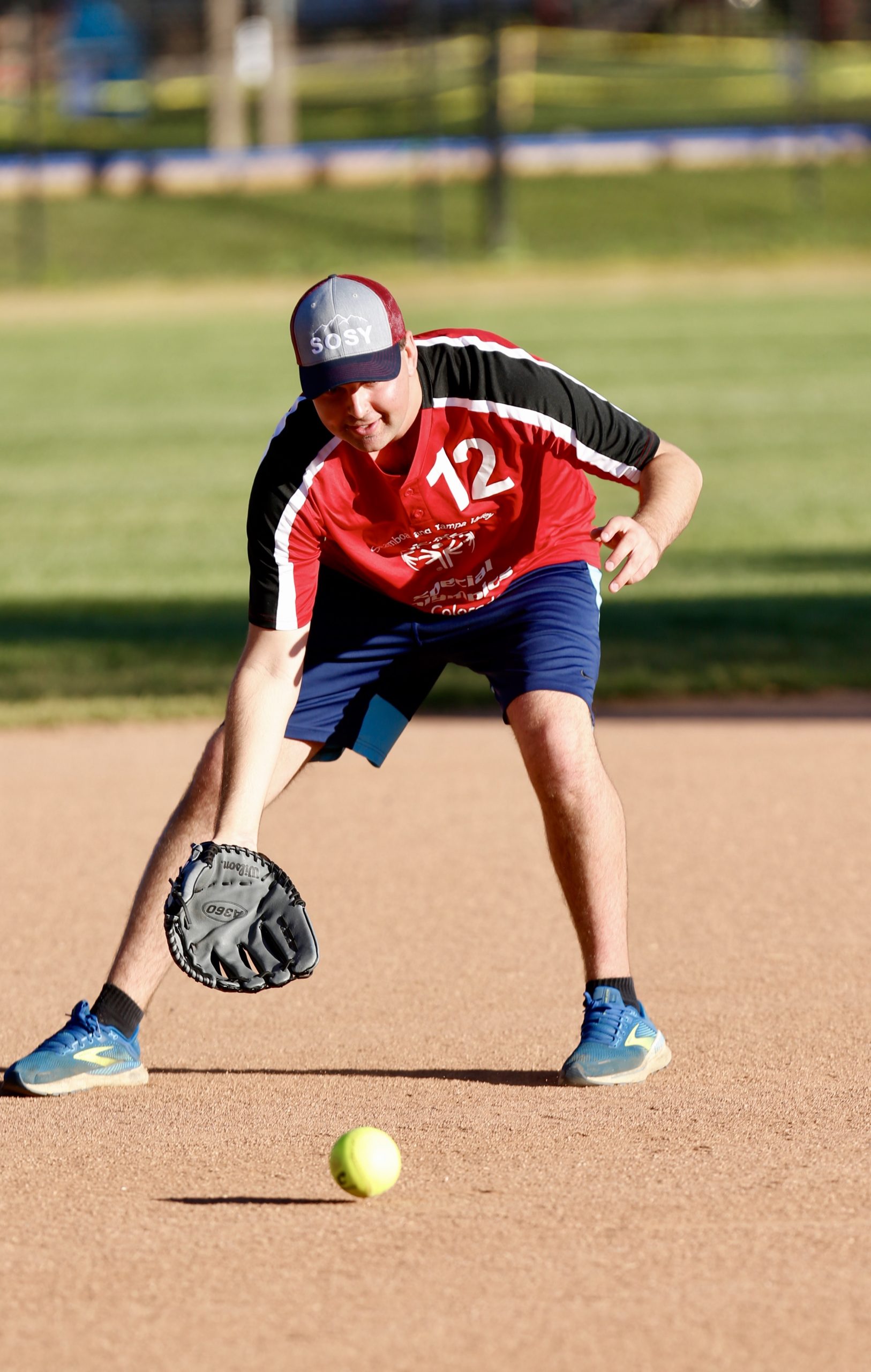 PHOTOS Special Olympics softball practice